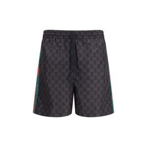 Gucci Black Nylon Men's Shorts